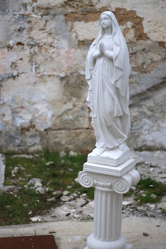Statua madonna lourdes 80cm - di,