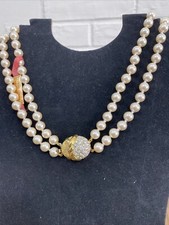 Collana Perle Doppio Filo