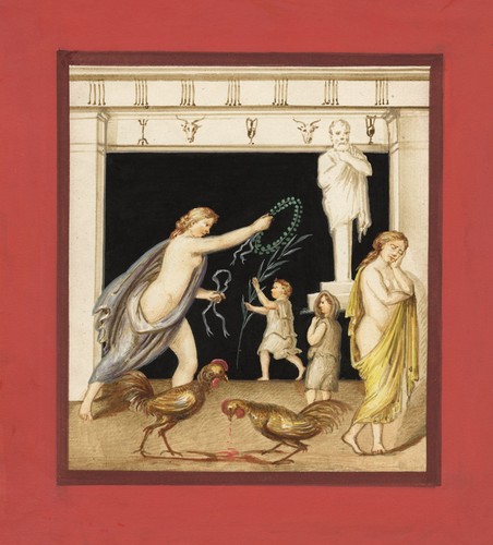 Quadro guazzo scuola - a,