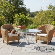 Tavolino Vintage Ferro Battuto