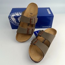 Birkenstock Arizona Stone Birko-Flor sandali comodi in pelle scarpe uomo donna
