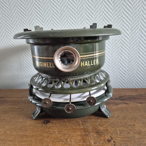 Vintage haller kerosene enamel - haller,