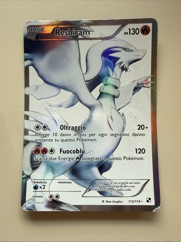 Pokemon reshiram 113 - reshiram, 113/114