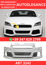 💫ART.3243 Paraurti Anteriore Audi TT 06-14 8J Look RS💫