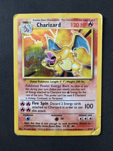 Charizard bs4 102 - 4/102, base