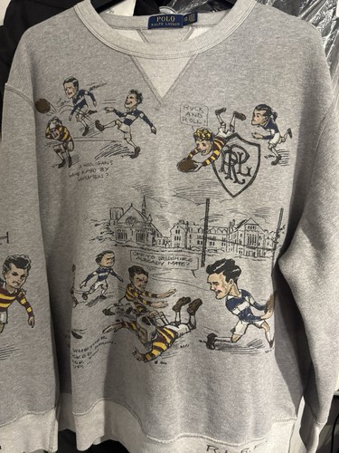 Polo ralph lauren felpa rugby - ralph,