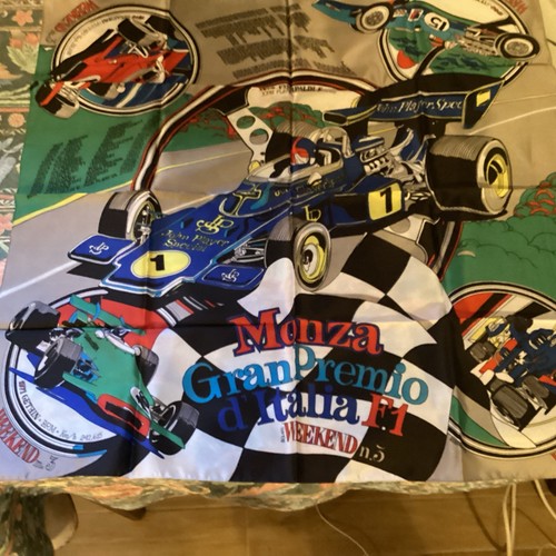 Foulard vintage gran premio - f1,