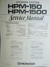 PIONEER HPM-150 HPM-1500
