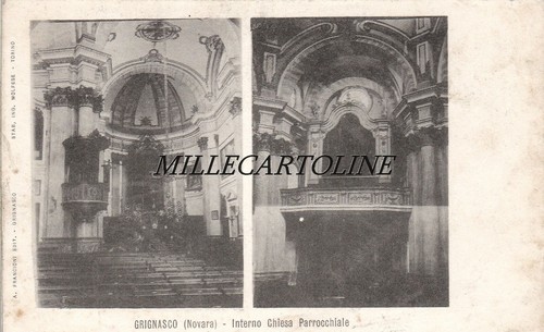 Grignasco interno chiesa - interno,