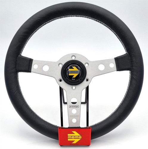 Volante sportivo pelle - volante, momo