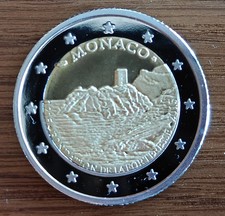 2 Euros Mónaco 2015. 800 Años de la Fortaleza de Mónaco.COPIA. COPY.