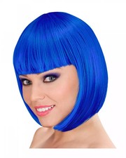 Parrucca Lou Lou Bob blu