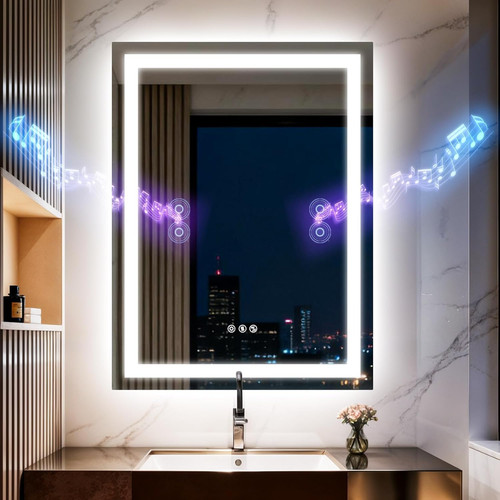 Specchio bagno led x32 con - led, 24"x32"