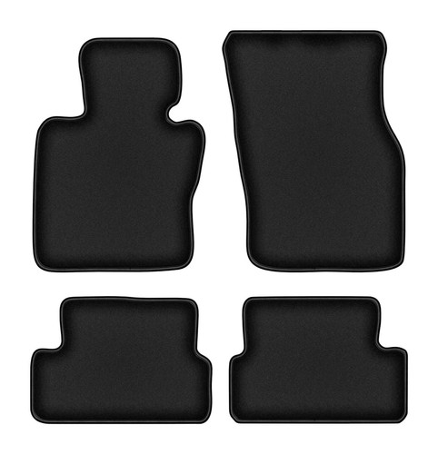Set tappetini auto velour neri