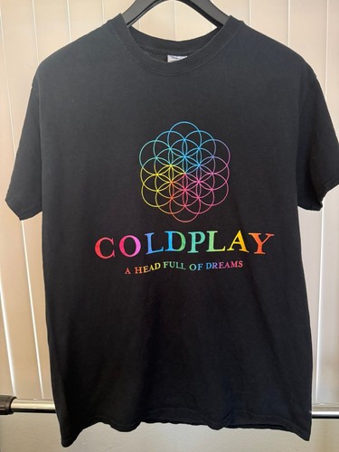 Shirt uomo nera coldplay - nera,