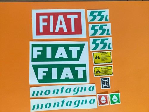 Adesivi decalcomanie fiat - adesivi,