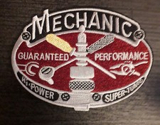 Toppa Meccanico Patch Mechanic