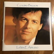 LP STAMPA OLANDESE - CLAUDIO BAGLIONI - LA VITA E' ADESSO - 1985