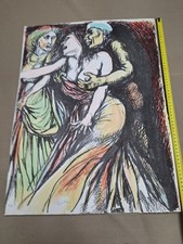 Renato Guttuso litografia