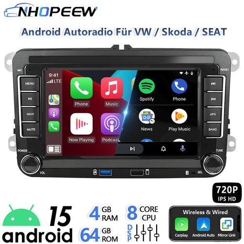 Carplay 8core 64g android - carplay, 4+64g