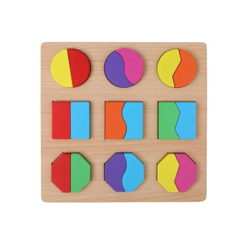 Puzzle con incastro forme - con,