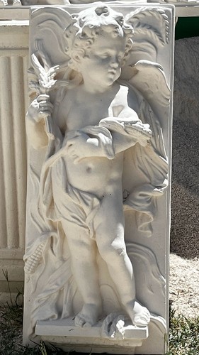 Angelo basso rilievo - rilievo, in
