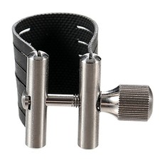 Per Sassofono Vecchio Boccaglio Legatura Compatta in Pelle per Sassofono Fissaggio L9E2