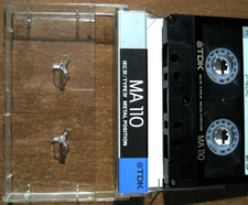 CASSETTA Audio TDK MA 110