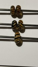 Trollbeads Old Tiger Beads Original All 5 pieces - HTF
