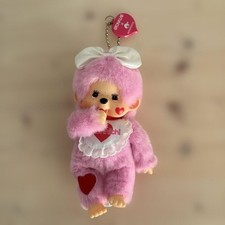 Peluche rosa Monchhichi Otona Labo