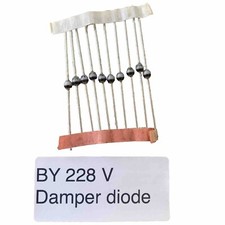 BY228 V Damper Diodi 1000-1500V 3A Diodi Raddrizzatori (NOS) 10pcs