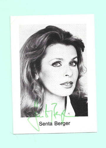 Biglietto autografo senta - autografo,
