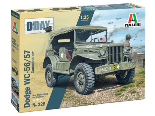 Italeri dodge 57 command - italeri, wc-56/57