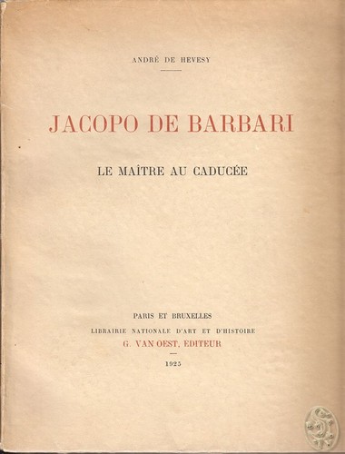 Jacopo barbari le maitre - de,