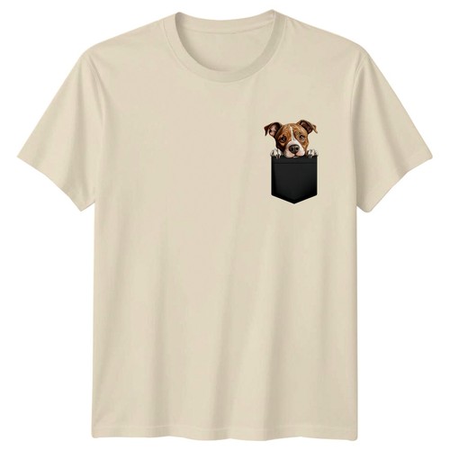 Shirt uomo pitbull dog - t-shirt,