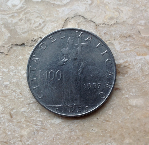 100 lire città del - del, vaticano