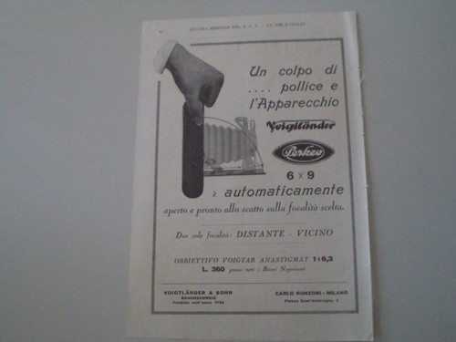 Advertising pubblicità 1929 - pubblicità,