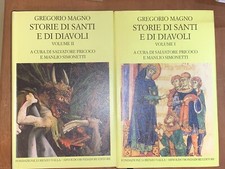 GREGORIO MAGNO - STORIE DI SANTI E DI DIAVOLI - VALLA MONDADORI, 2 VOLUMI