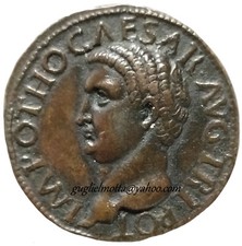 CAVINO GRANDE BRONZO OTHONE SESTERZIO MEDAGLIA PADOVANINO