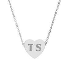 Collana Cuore Iniziali |