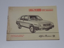 ALFA ROMEO ALFA 90 2.0 6V