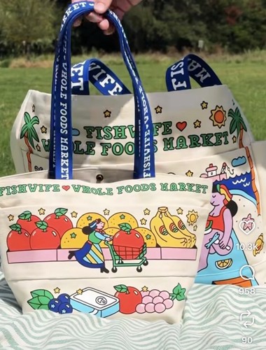 Fishwife whole foods borsa - fishwife,