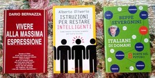 Lotto 3 libri MOTIVAZIONALI Bernazza Vivere alla massima espressione IN OFFERTA