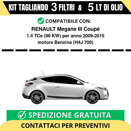 Tagliando per renault megane - tagliando,