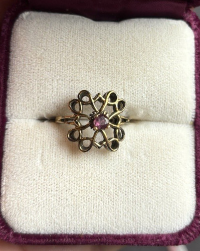 Anello vintage avon argento - vintage,