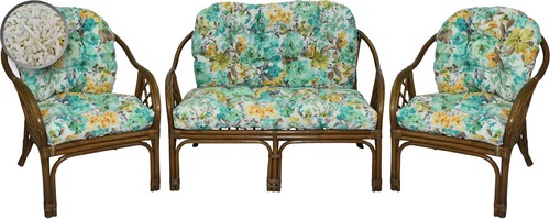 Cuscino imbottito per rattan