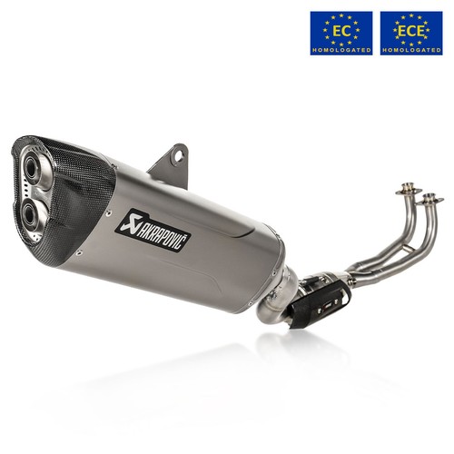 Scarico completo akrapovic - scarico,