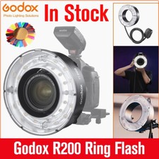 Godox R200 Led Ring Flash Macro Speedlite 200Ws 5800±200K per AD200 Pro Sony 