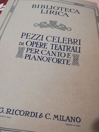 Sì ben mio spartito - ah, sì,