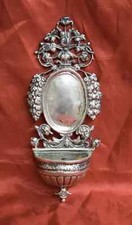 stoup bènitier ACQUASANTIERA IN ARGENTO 1800